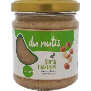 Du Nutis Şekersiz Fındık Ezmesi - 180 gr