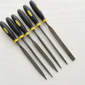 Ahşap Törpü Eğe Seti 6 Parça Plastik Saplı 160 mm