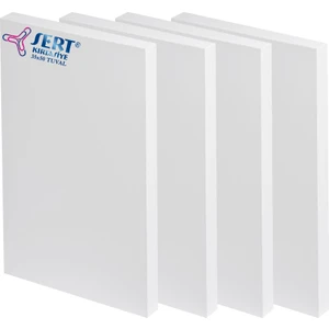 Sert Kırtasiye Tuval 35CM x 50CM Arkadan Zımbal Tuval 4lü Paket