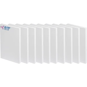 Sert Kırtasiye Tuval 35CM x 50CM Arkadan Zımbal Tuval 10LU Paket