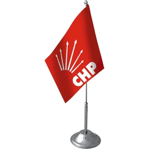 Bayrak Online Tekli Chp Masa Bayrağı Takımı