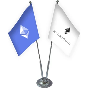 Bayrak Online İkili Ethereum Masa Bayrağı Takımı