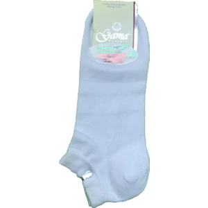 12 Çift Beyaz Renk Bambu Patik Çorap