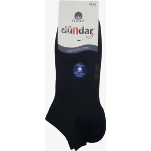 12 Çift Siyah Renk Dikişsiz Patik Çorap