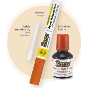 BR-9556 Board Marker Set Turuncu