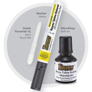 BR-9550 Board Marker Set Siyah