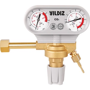 Yıldız Gaz Armatürleri Yıldız 5350S Co2 Basınç Düşürücü Redüksiyonsuz