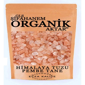 GLŞ Şifahanem Organik Aktar Himalaya Tuzu Tane Pembe 1 kg Ecza Kalite