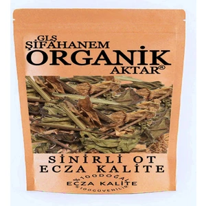 GLŞ Şifahanem Organik Aktar Sinirli Ot 1 kg Damar Otu Çayı Bitkisi Kurusu Ecza Kalite