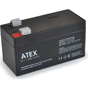 Akü 12V 1.3A (10X5X4.3CM) Atex