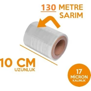 Maxiflow Streç Film 17 Mic - 10 cm x 130 mt 295 gr