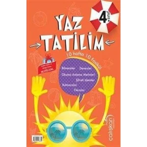 Çalışkan Yayınları 4. Sınıf Yaz Tatilim