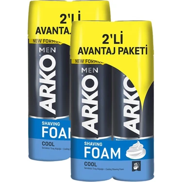 Arko Men Cool Tıraş Köpüğü 200 ml 4