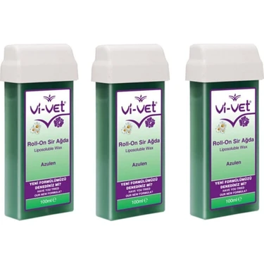 Vi-Vet Roll On Kartuş Sır Agda Azulen x 3