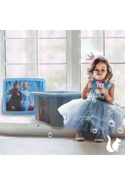 Keeeper Frozen Lisanslı Düzenleyici Çocuk Odası Saklama Kutusu