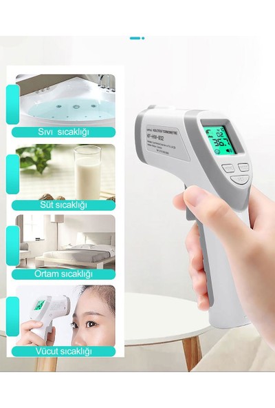 Sansui Dijital Kızılötesi Hafızalı Ateş Ölçer