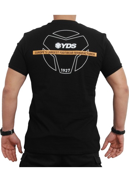 Yds Basic Tshirt (Logo Baskılı) -Siyah