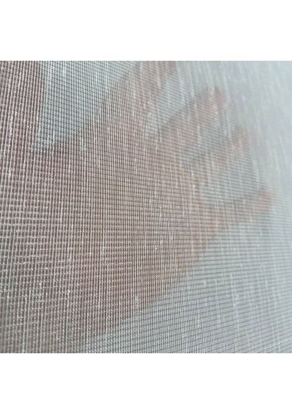 Volper VP1010 Çift Mekanizmalı Lazer Kesim Tül ve Stor Perde Gri 110X200