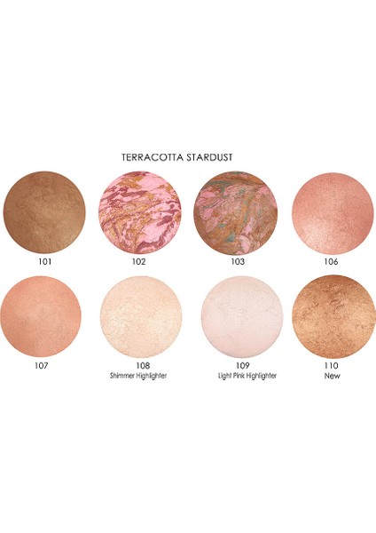 Terracotta Stardust Allık NO:106