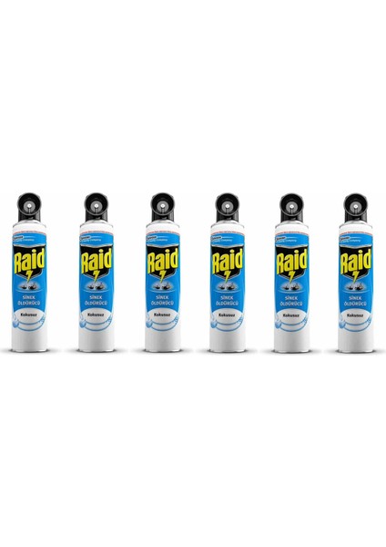 Sinek Öldürücü Sprey Kokusuz 300 ml x 6 Adet