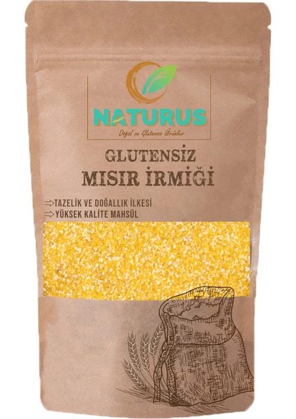 Doğal Mısır Irmiği Glutensiz 350 kg