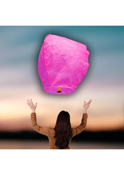 Dilek Feneri, Dilek Balonu Pembe - 1 Adet