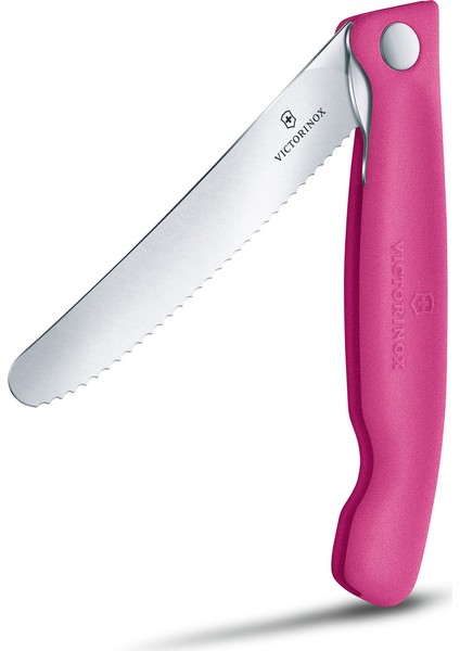 Swissclassic 11 cm Katlanabilir Domates Bıçağı (Pembe)