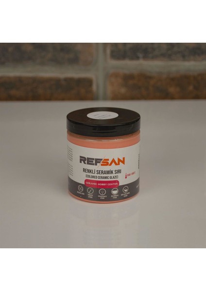 Renkli Sır Turuncu 28025 1050 °c 250 ml Yoğun