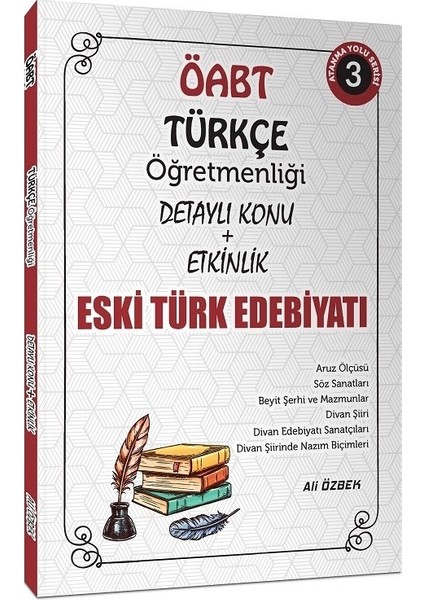 Ali Özbek ÖABT Türkçe Öğretmenliği Eski Türk Edebiyatı Konu Anlatımlı 2021