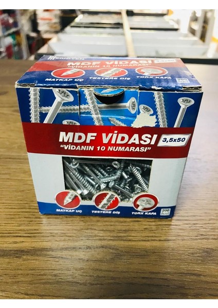 3,5*50 Mdf Vidası