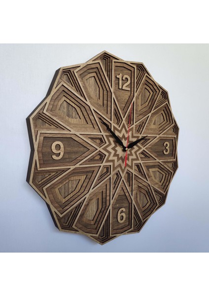 Özel Tasarım Selçuklu Saat 40 x 40 cm Keçe fiyatları