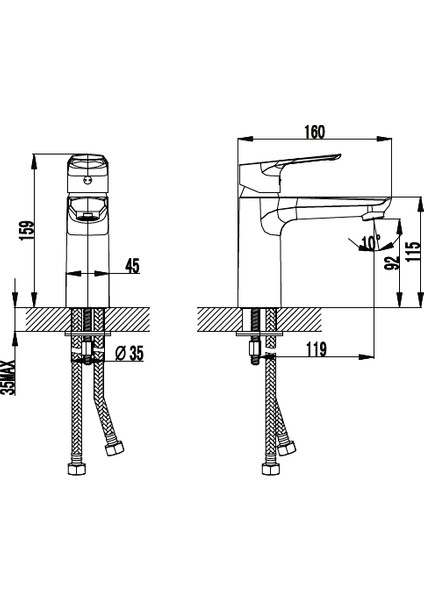 Solo Lavabo Armatürü SO1500 fiyatları