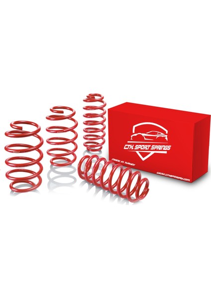 Vw Passat B6 Spor Helezon Yay 50 mm 2005 - 2010 Ctk Spor Springs