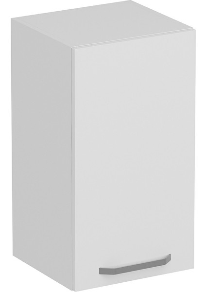 Mutfak Üst Modül 1DK2R 40CM Dolap Beyaz - B1