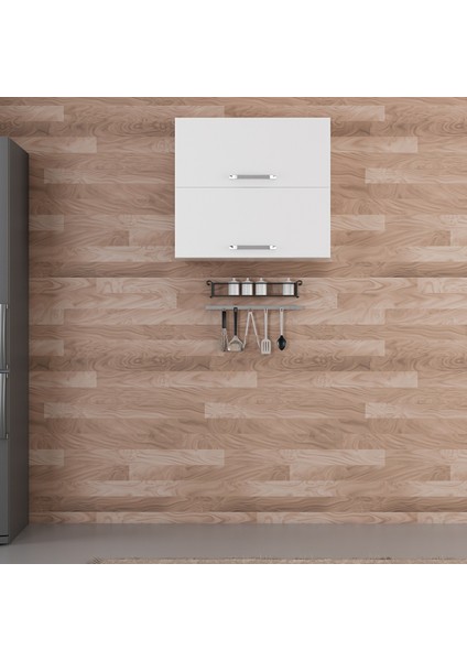 Mutfak Üst Modül 2YK1R 80CM Dolap Beyaz - B1