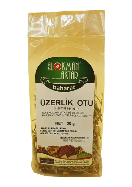 Üzerlik Otu 30 gr