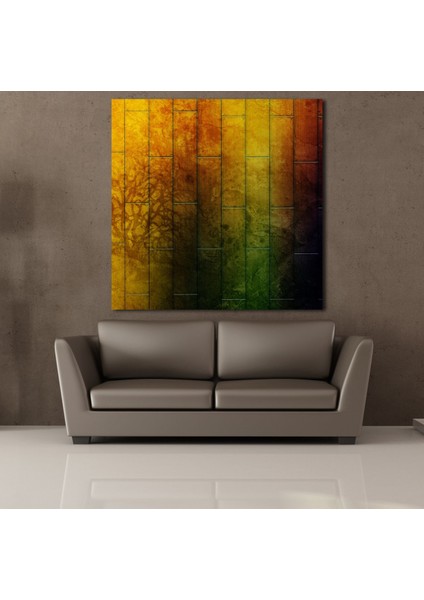 Renkli Duvar 160X160 cm
