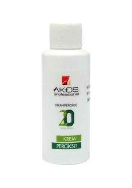 Tüp Boya 60 ml - 7.0 Orta Kumral Kahve + Akos 20 Volüm Oksidan 60 ml