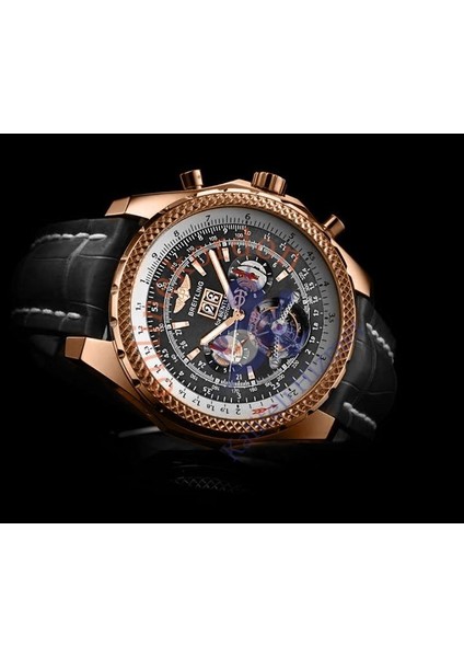 Uyumlu Tourbillon 24MM Taba Deri Kordon modelleri