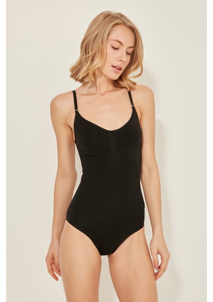 C12012 Kadın Body Slip Korse Siyah fırsatları