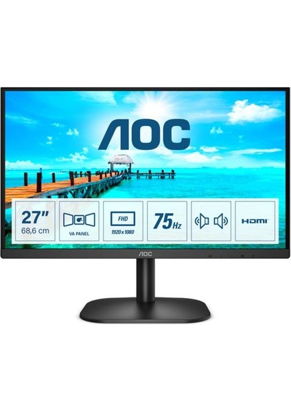 Aoc 27 27B2AM LED Monitör 4 Ms Siyah