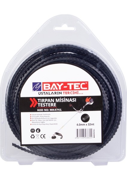 Bay-TecTestere Tırpan Misinası 4.0 mm 32 M