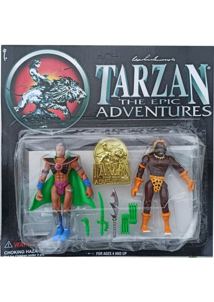 PopŞeker Tarzan Karakter Figürleri Oyuncak Tarzan Figürü Herbiri 12CM.