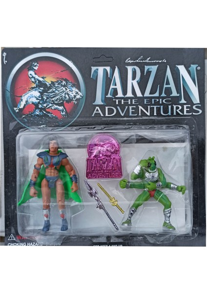 PopŞeker Tarzan Karakter Figürleri Oyuncak Tarzan Figürü Herbiri 12CM.