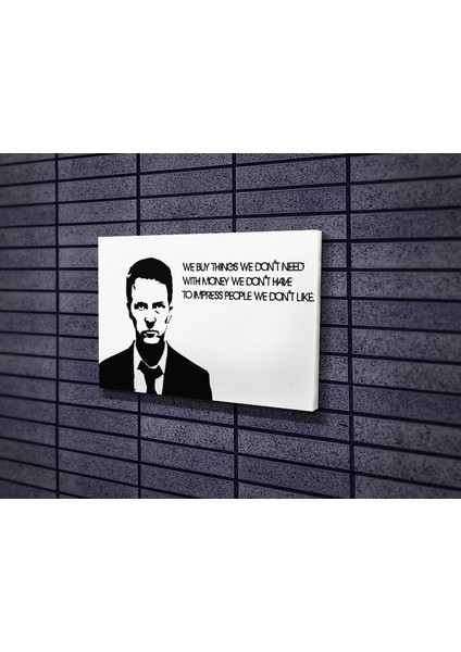 Fight Club Kanvas Tablo fiyatları
