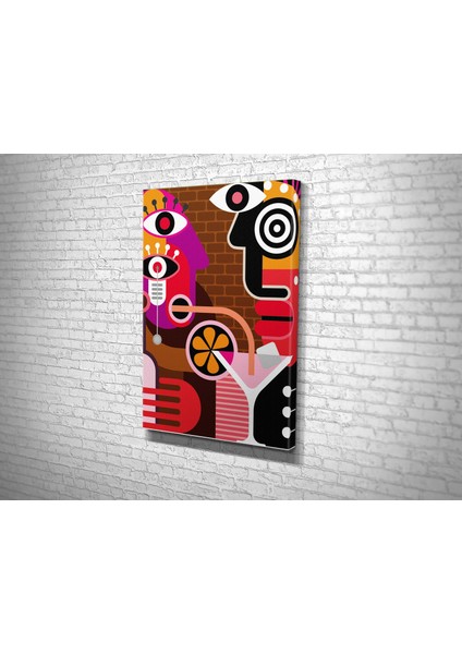 Picasso Stili Kanvas Tablo