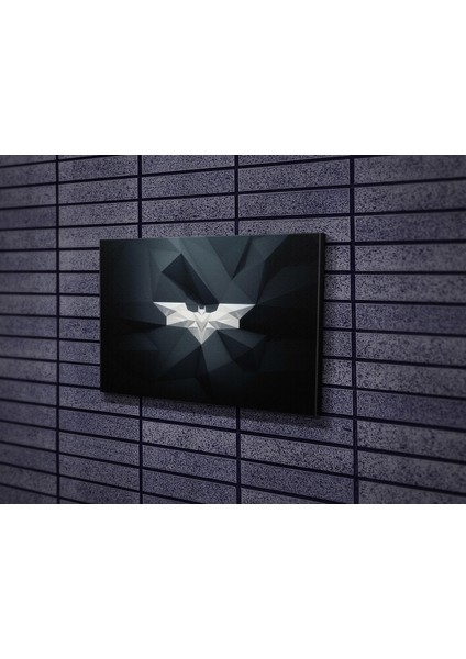 Batman Logosu Kanvas Tablo