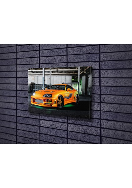 Nissan Supra Hızlı ve Öfkeli Kanvas Tablo