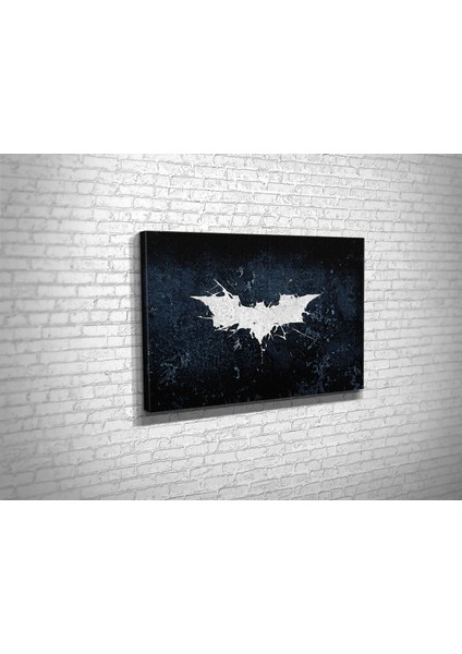 Batman Logo Kanvas Tablo