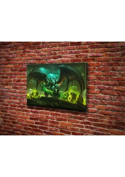 Warcraft Lllidan Stormrage Kanvas Tablo modelleri